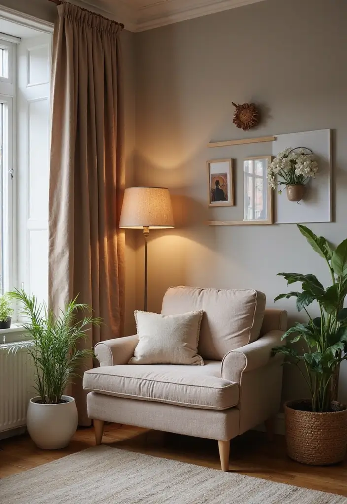 27 Black White and Silver Living Room Ideas That Feel Glamorous and Cool - 13. Cozy Nooks
