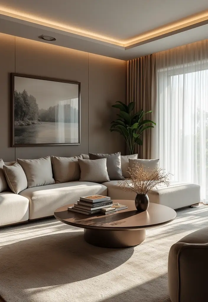 27 Black White and Silver Living Room Ideas That Feel Glamorous and Cool - 8. Chic Coffee Tables