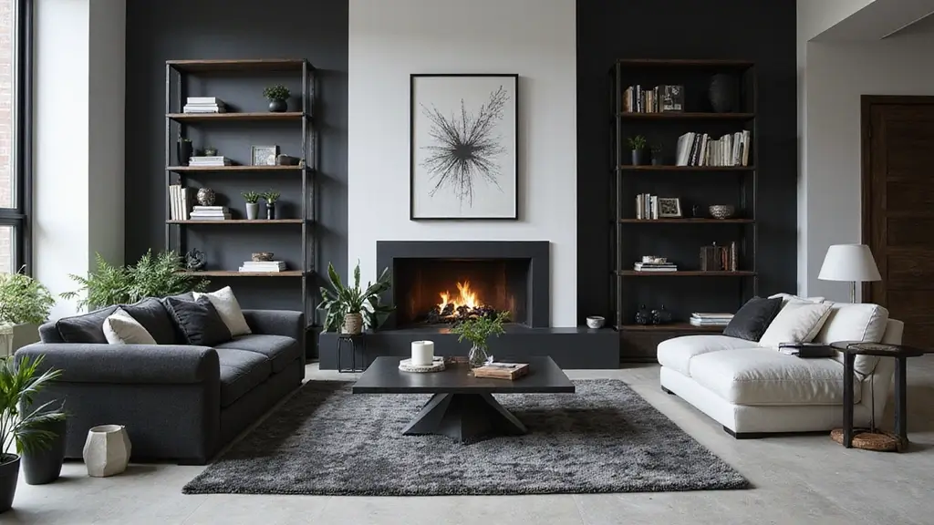 27 Black White and Silver Living Room Ideas That Feel Glamorous and Cool