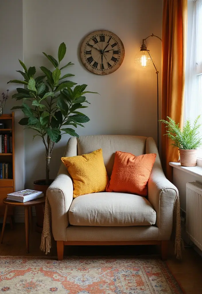 27 Colorful Boho Living Room Ideas That Feel Free Spirited and Stylish - 10. Cozy Nooks