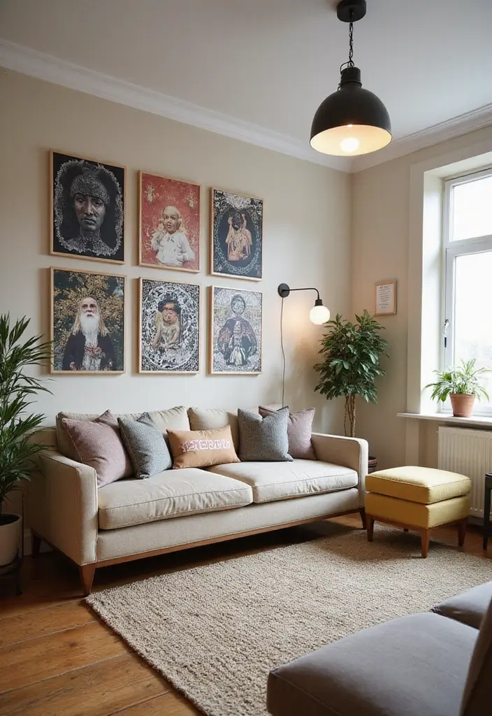 27 Eco-Friendly Wallpaper Ideas for Your Living Room That Transform the Walls - 20. Customizable Panels