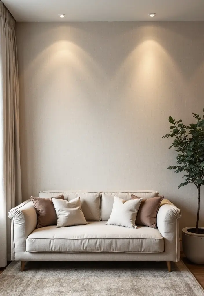 27 Eco-Friendly Wallpaper Ideas for Your Living Room That Transform the Walls - 4. Textured Finishes