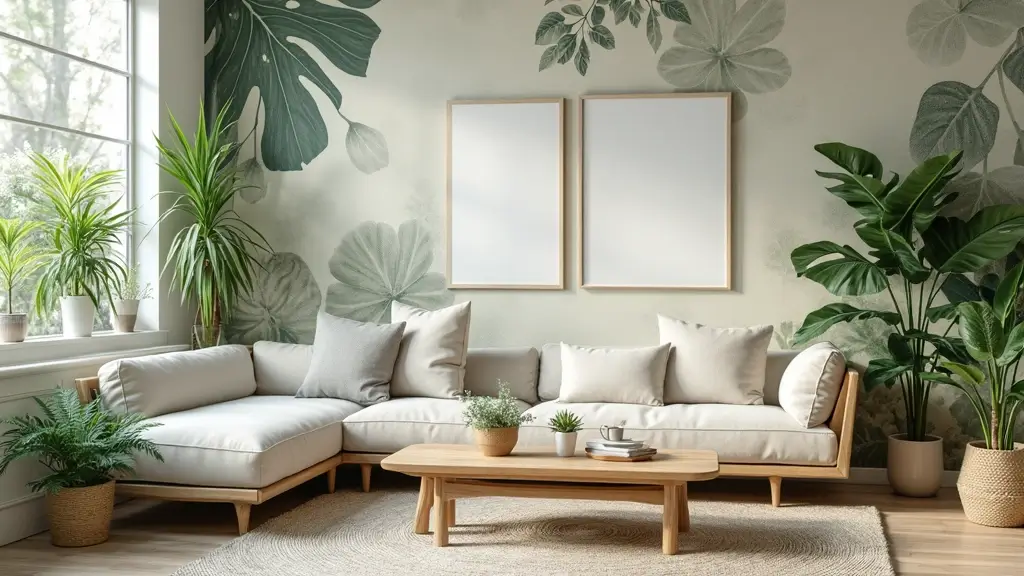 27 Eco-Friendly Wallpaper Ideas for Your Living Room That Transform the Walls