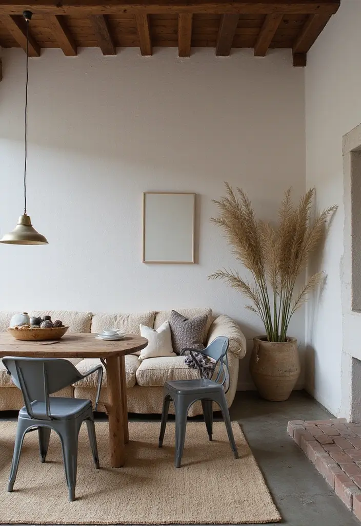 27 Kitchen in Living Room Ideas That Create Open Concept Flow - 11. Layered Textures