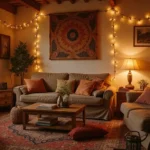 27 Living Room Fairy Lights Ideas That Add Magic and Glow