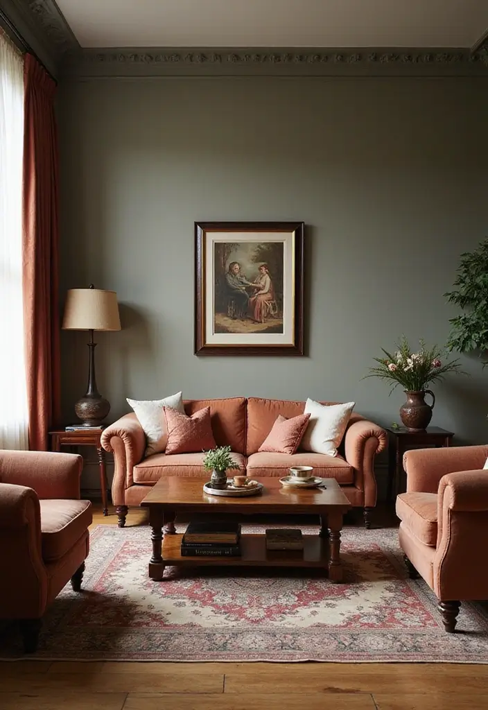 27 Three and Two Seater Sofa Living Room Layout Ideas That Work - 18. Elegant Formal Arrangement