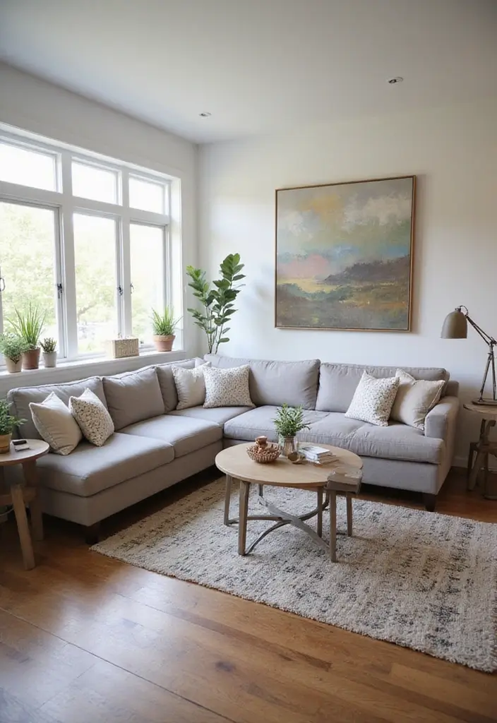 27 Three and Two Seater Sofa Living Room Layout Ideas That Work - 2. Symmetrical Seating Arrangement