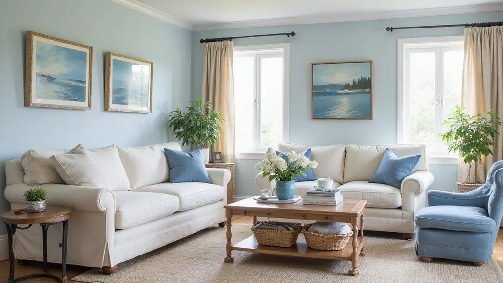 28 Blue and Beige Living Room Ideas That Feel Calm and Balanced