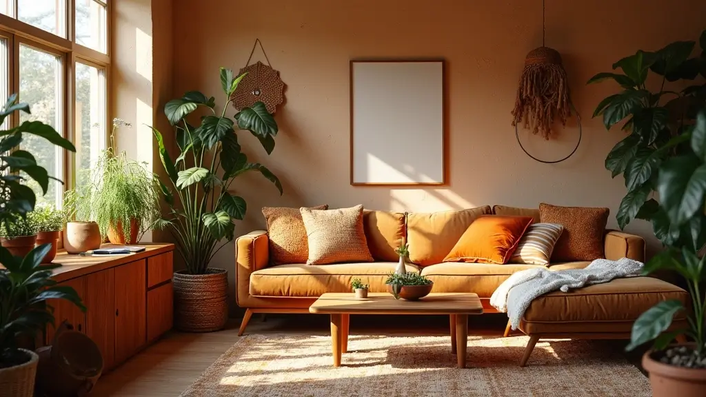 28 Brown and Orange Living Room Ideas That Feel Warm and Inviting
