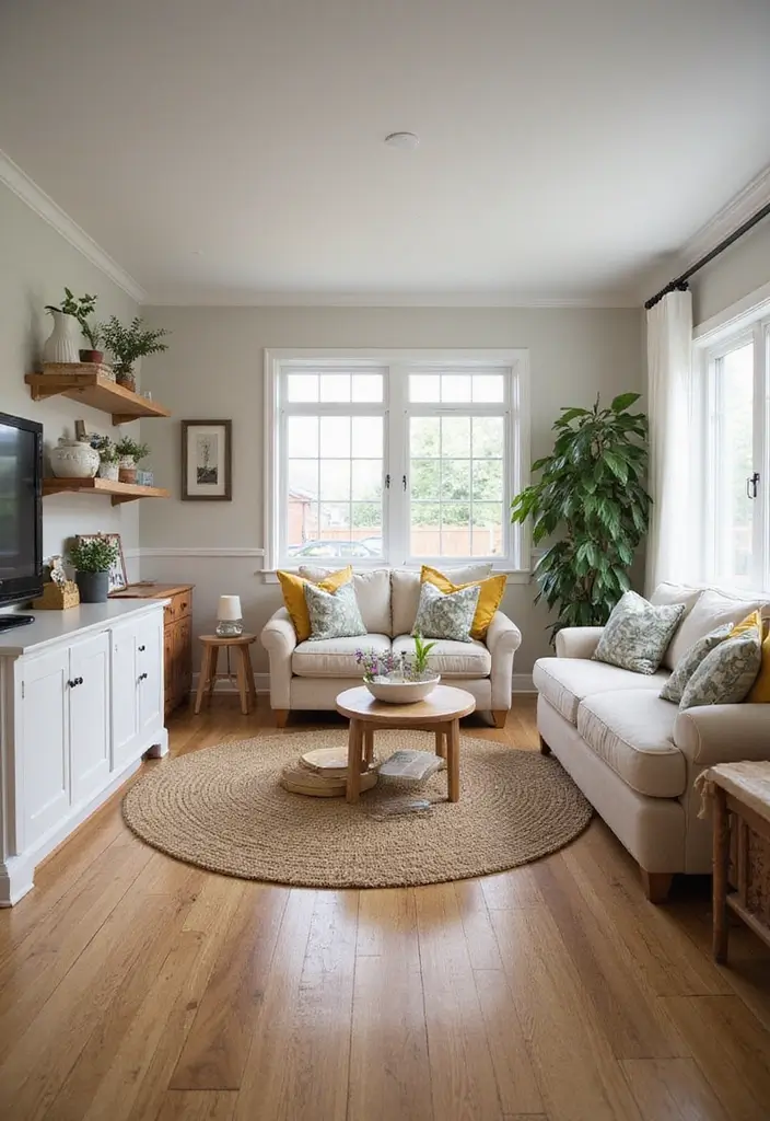 28 Front Living Room Ideas That Make the Perfect First Impression - 15. Family-Friendly Fun