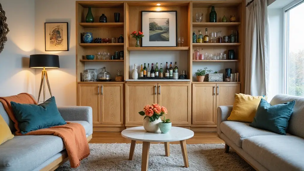 28 Mini Bar Ideas for Small Space Living Rooms That Feel Functional and Fun