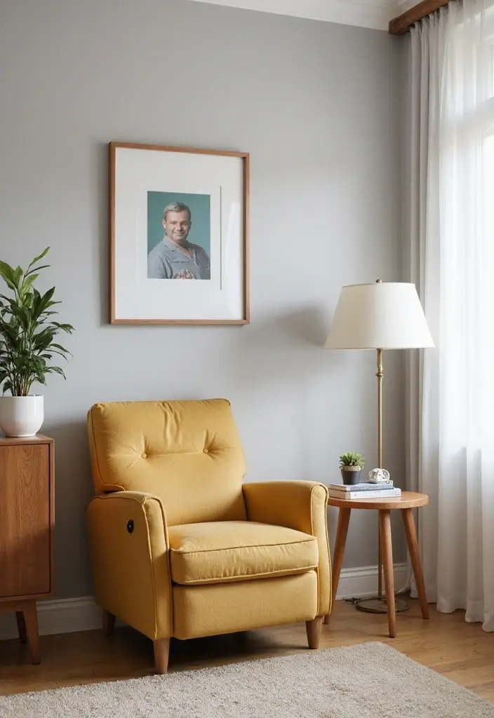 28 Recliner Chair in Living Room Ideas That Add Comfort and Function - 12. Space-Saving Recliners