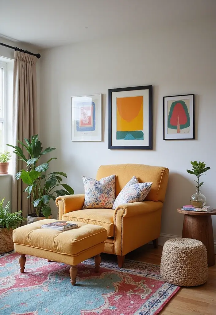 28 Recliner Chair in Living Room Ideas That Add Comfort and Function - 8. Colorful Accent Chairs