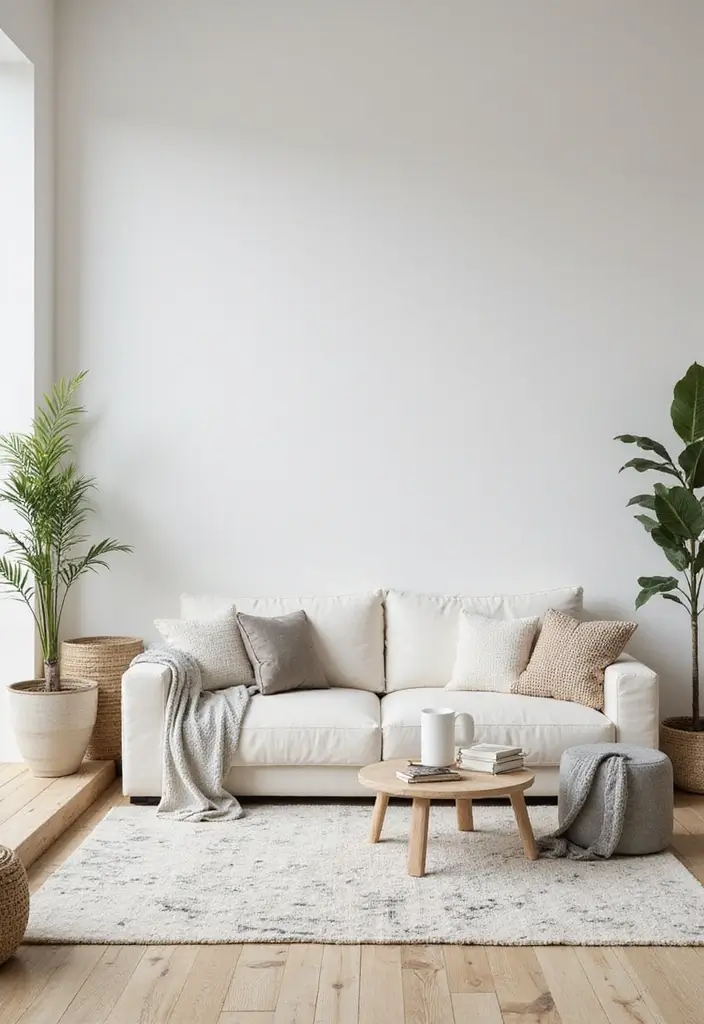 29 Carpet Ideas Living Room Modern Styles That Feel Plush and Trendy - 17. Minimalist Designs