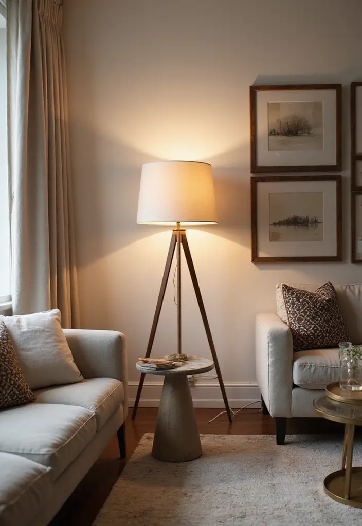 29 Cozy Lamps Living Room Ideas That Add Warmth and Soft Light - 13. Modern Minimalist Table Lamps