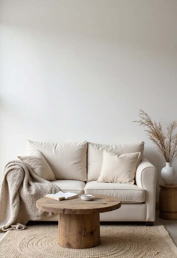 29 Farmhouse Interior Design Living Room Ideas That Feel Timeless and Cozy - 1. Cozy Neutral Tones