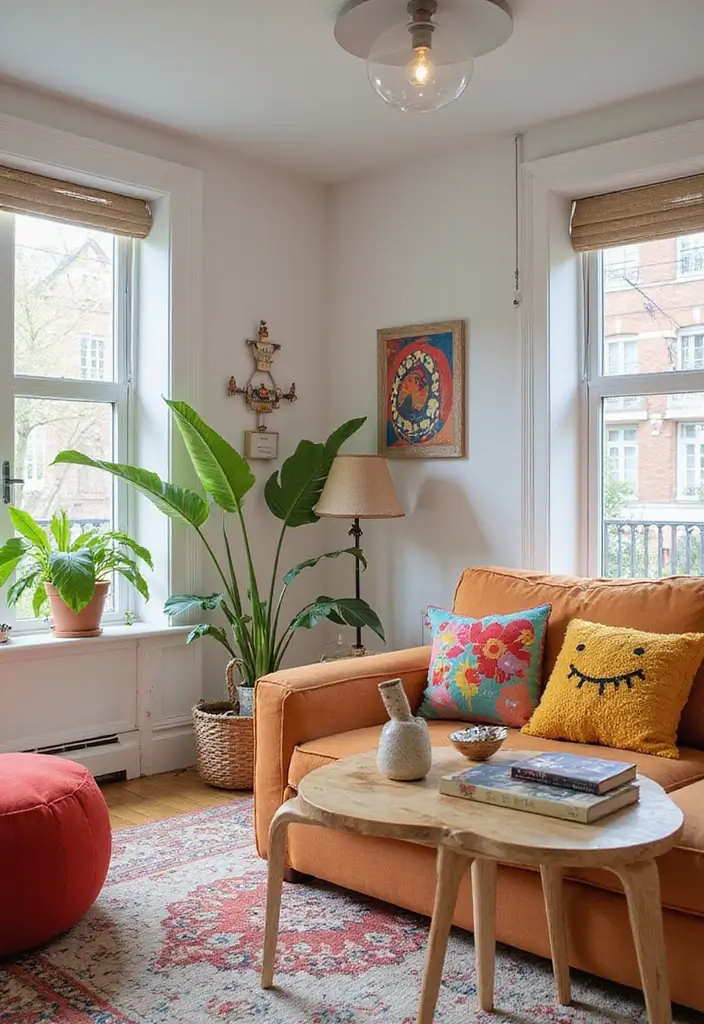 29 Farmhouse Interior Design Living Room Ideas That Feel Timeless and Cozy - 20. Whimsical Accents