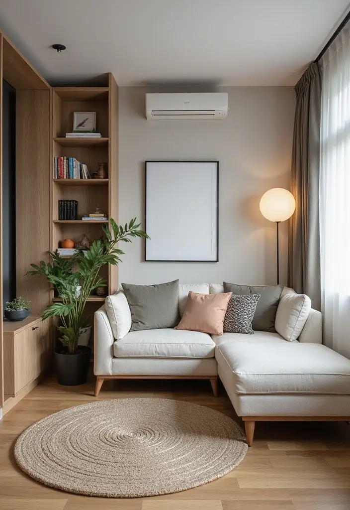 29 Farmhouse Interior Design Living Room Ideas That Feel Timeless and Cozy - 22. Multi-Functional Spaces