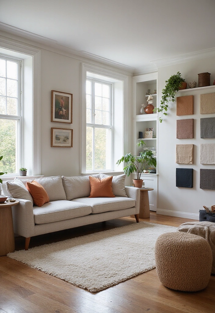 29 Living Room Sectional Ideas That Maximize Comfort and Space - 17. Customizable Upholstery