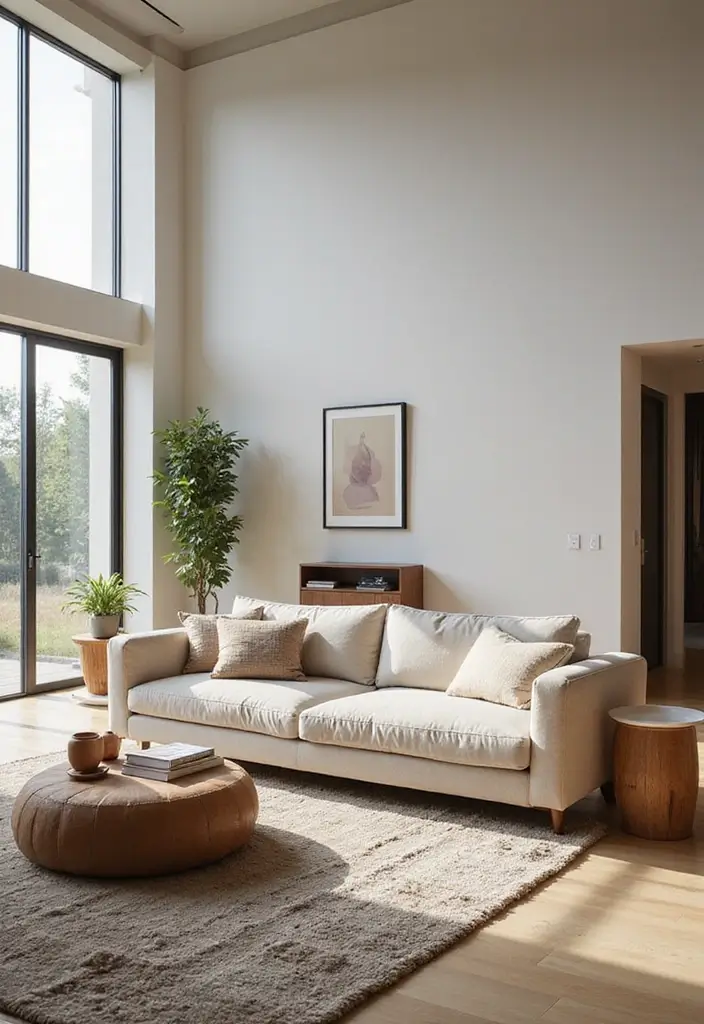 29 Living Room Sectional Ideas That Maximize Comfort and Space - 18. Open Layout Sectionals