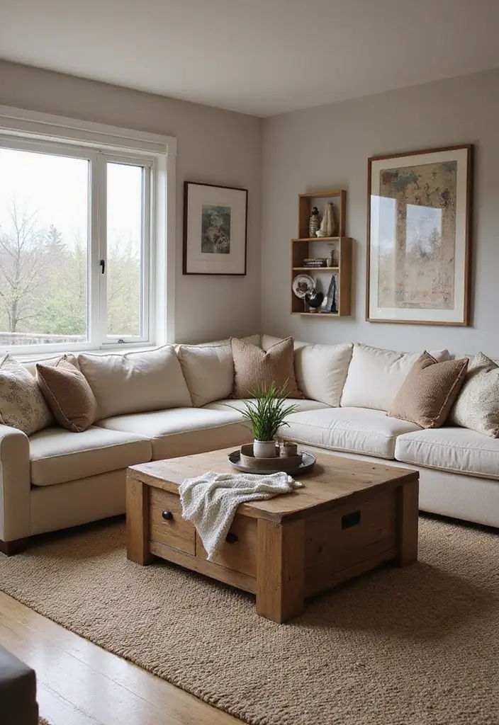 29 Living Room Sectional Ideas That Maximize Comfort and Space - 2. U-Shaped Comfort