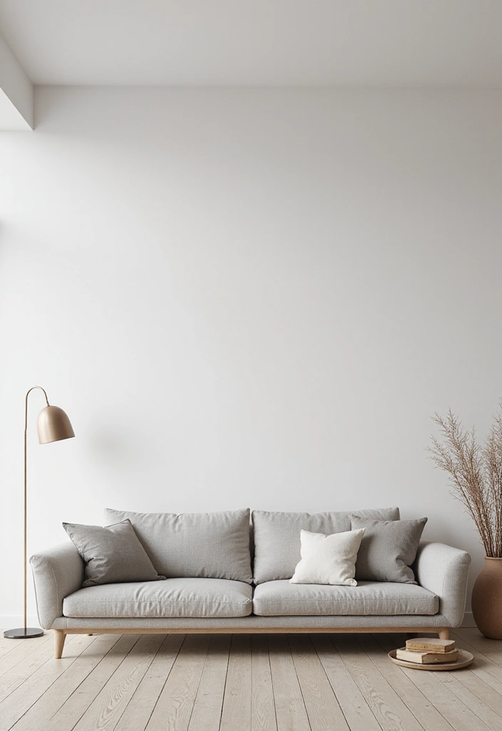 29 Living Room Sectional Ideas That Maximize Comfort and Space - 4. Minimalist Aesthetics