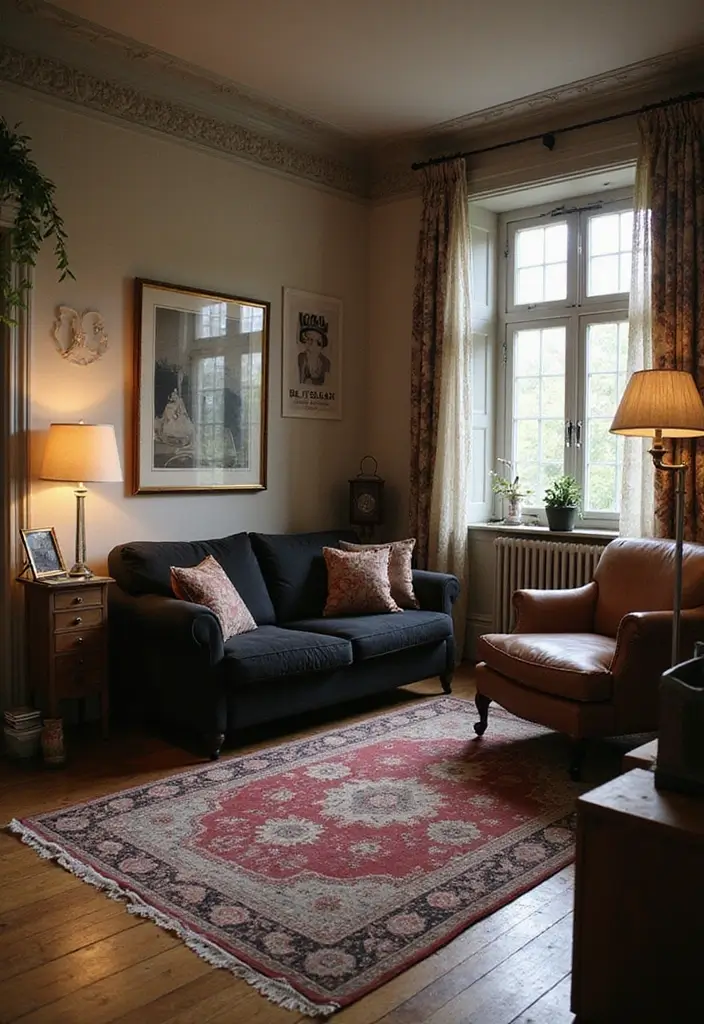 29 Living Room With Black Couch Ideas That Feel Modern and Sleek - 26. Elegant Bungalow