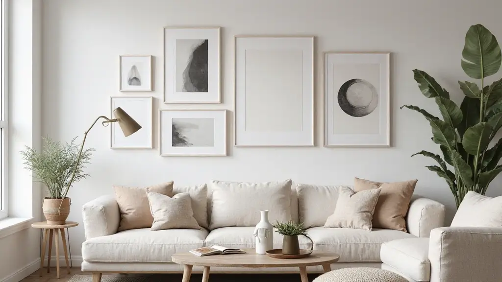 29 Simple Living Room Wall Decor Ideas That Look Clean and Elegant