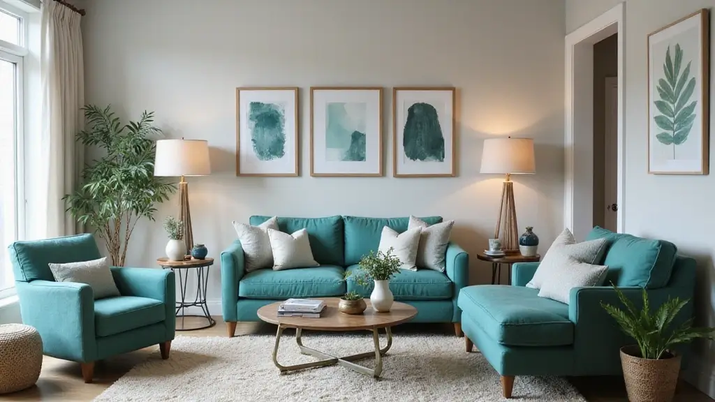 29 Teal Living Room Decor Ideas That Feel Calm and Inviting