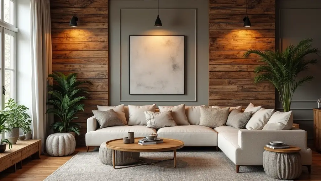 29 Textured Accent Walls in Living Room Ideas That Add Depth and Warmth