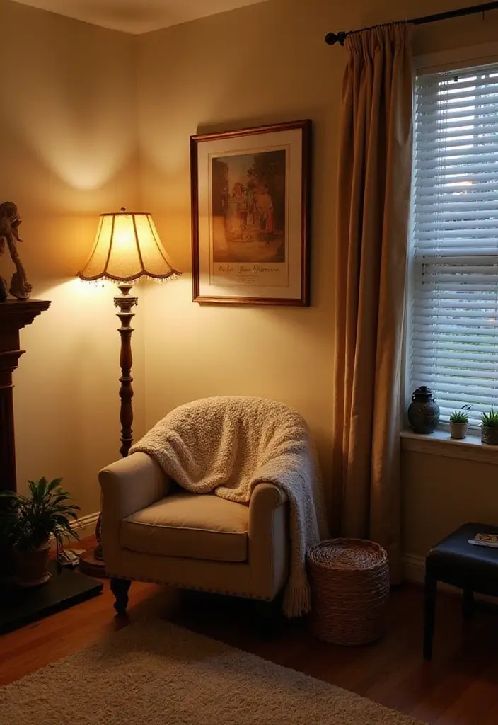 29 Western Living Room Ideas That Bring Rustic Cowboy Charm - 13. Create a Cozy Corner