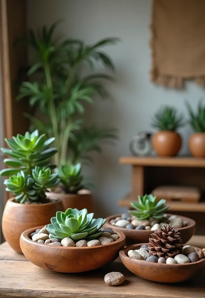 29 Western Living Room Ideas That Bring Rustic Cowboy Charm - 5. Incorporate Natural Elements