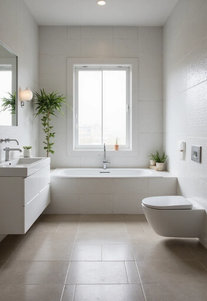 14 Bathroom Baseboard Ideas For A Finished Look - 10. Eco-Friendly Vinyl Baseboards