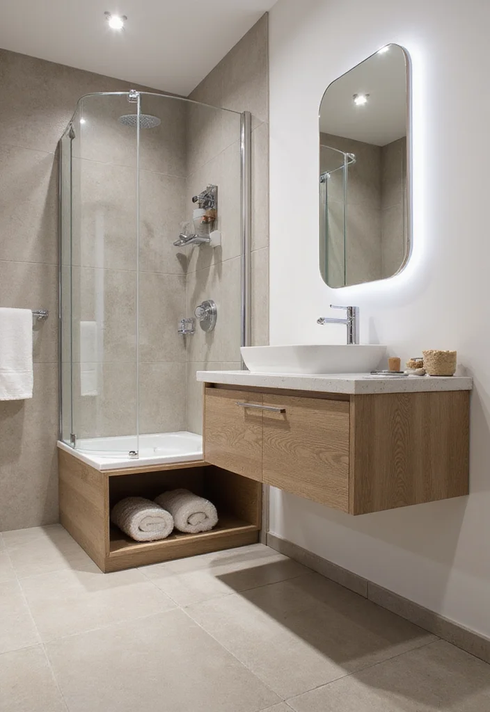 14 Bathroom Medicine Cabinet Ideas With Smart Storage - 10. Multi-Functional Furniture