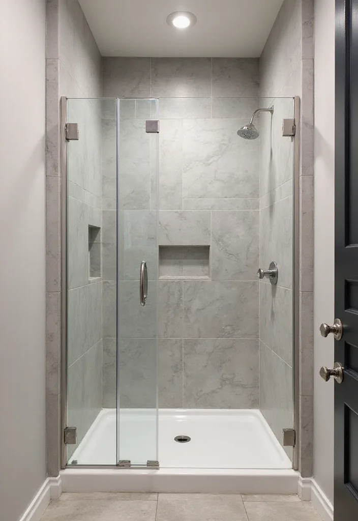14 Bedroom Bathroom Combo Ideas For Practical Living - 2. Shower-Nook Installation