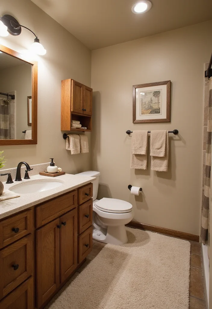 14 Garden Bathroom Ideas With Natural Calm - 5. Earthy Color Palettes