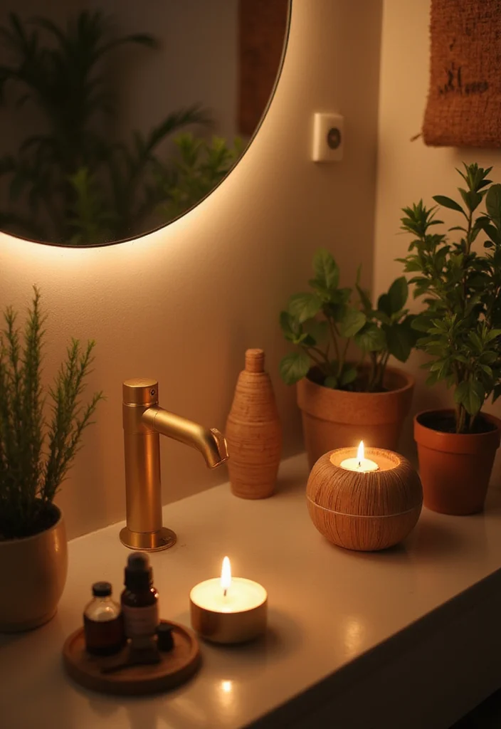 14 Garden Bathroom Ideas With Natural Calm - 7. Aromatherapy Integration