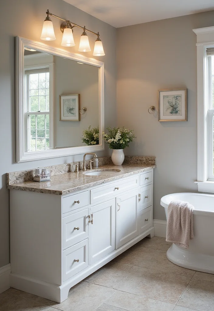 14 L Shaped Bathroom Vanity Ideas That Save Space - 14. Custom Creations
