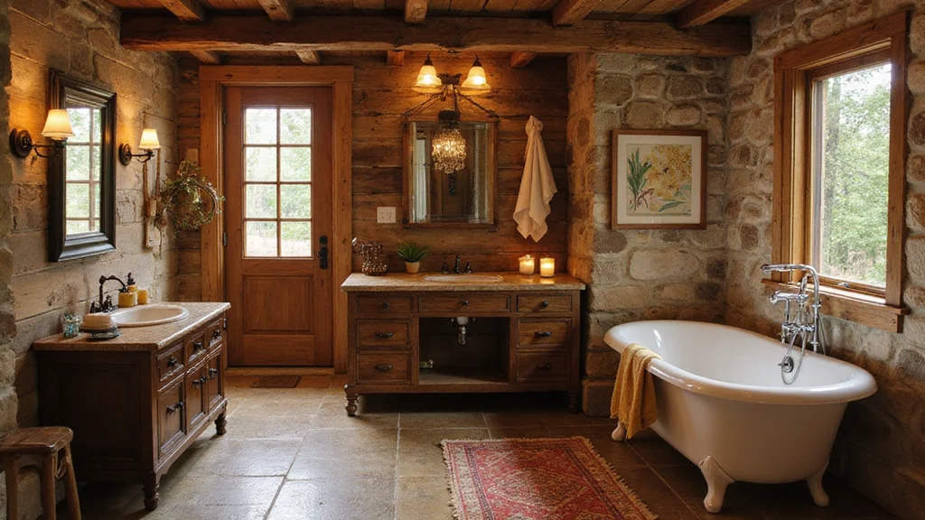 14 Rustic Bathroom Ideas With Cozy Character
