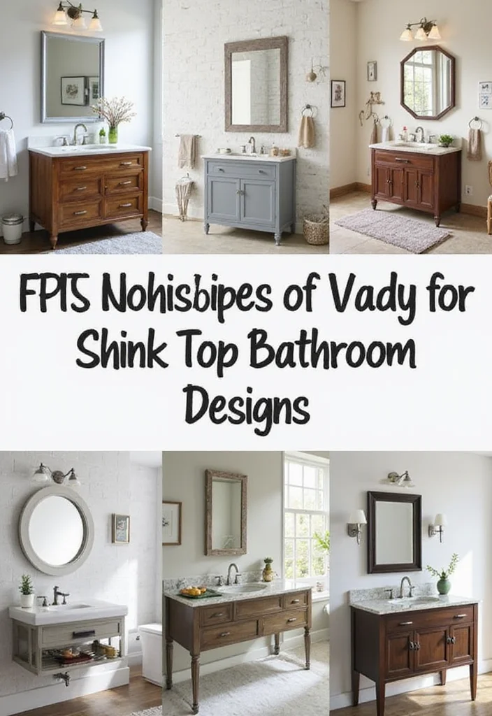 14 Sink On Top Vanity Bathroom Ideas With Modern Look - Conclusion