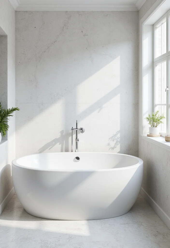 14 White Vanity Bathroom Ideas That Feel Fresh - 6. Monochromatic Elegance