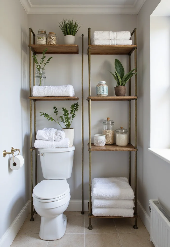 16 Bathroom Cabinet Storage Ideas That Maximize Space - 2. Invest in Tiered Shelving