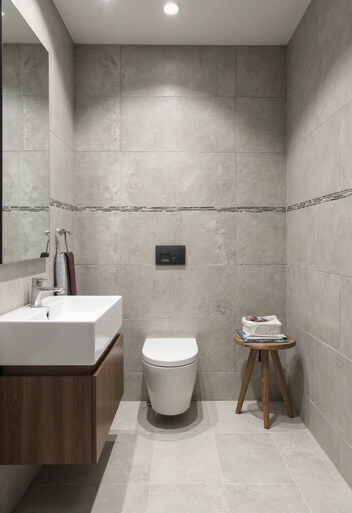 18 Bathroom Tile Pattern Ideas That Transform Spaces - 11. Textured Tiles for Depth