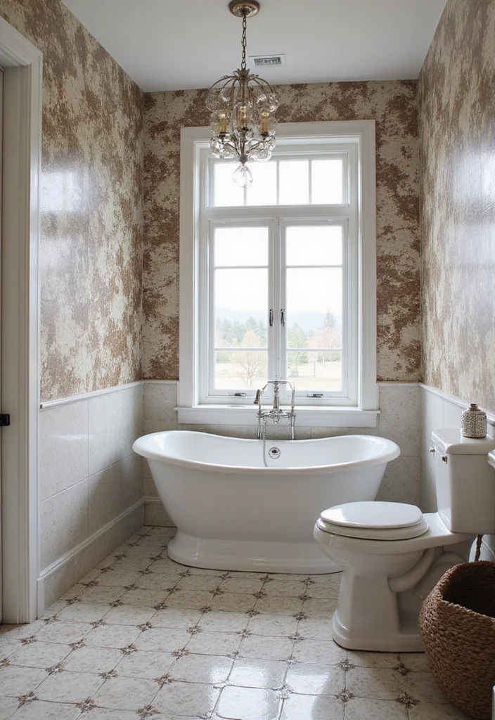 18 Bathroom Tile Pattern Ideas That Transform Spaces - 18. Custom Patterns and Layouts