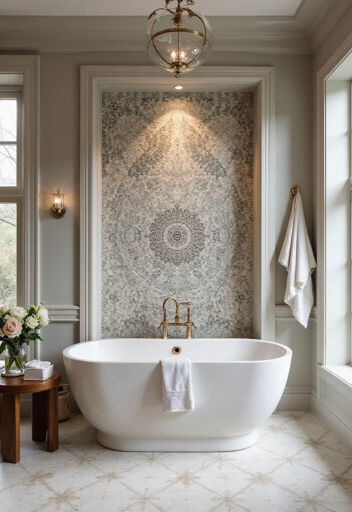 18 Bathroom Tile Pattern Ideas That Transform Spaces - 6. Mosaic Tile Magic