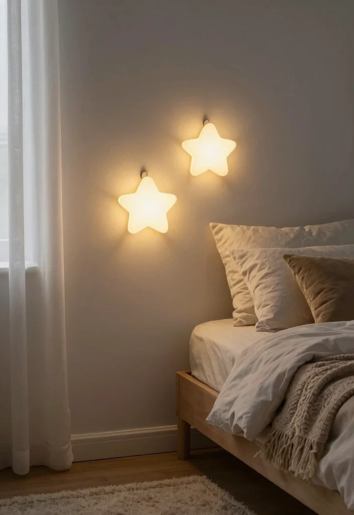 16 Wall Mounted Lights Bedroom Ideas: Sleek Space Saving - 11. Wall Mounted Night Lights 1