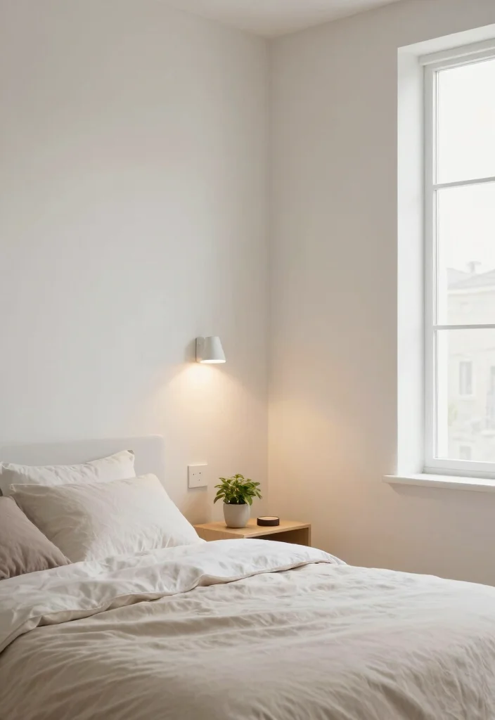 16 Wall Mounted Lights Bedroom Ideas: Sleek Space Saving - 2. Minimalist Wall Lights 1