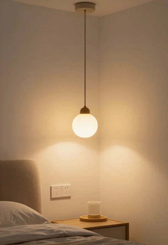 17 Bedroom Ideas for Women in Their 30s: Stylish and Calm - 14. Soft Lighting Fixtures 1