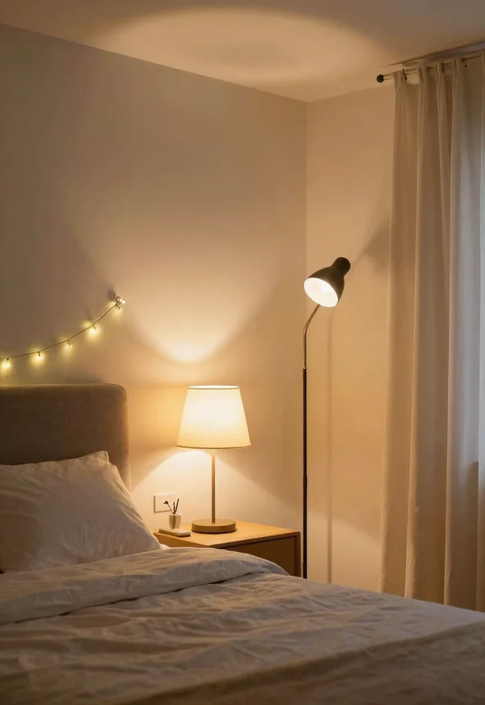 17 Bedroom Ideas for Women in Their 30s: Stylish and Calm - 7. Functional Lighting 1