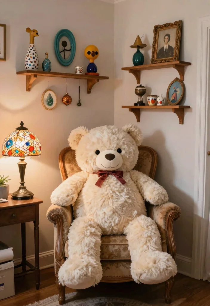 17 Fairytale Bedroom Ideas for Adults: Dreamy Magical Style - 13. Quirky Accent Pieces 1